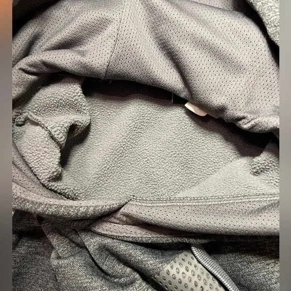 Adidas Men’s Hoodie Sz M dark heather gray - Picture 4 of 5